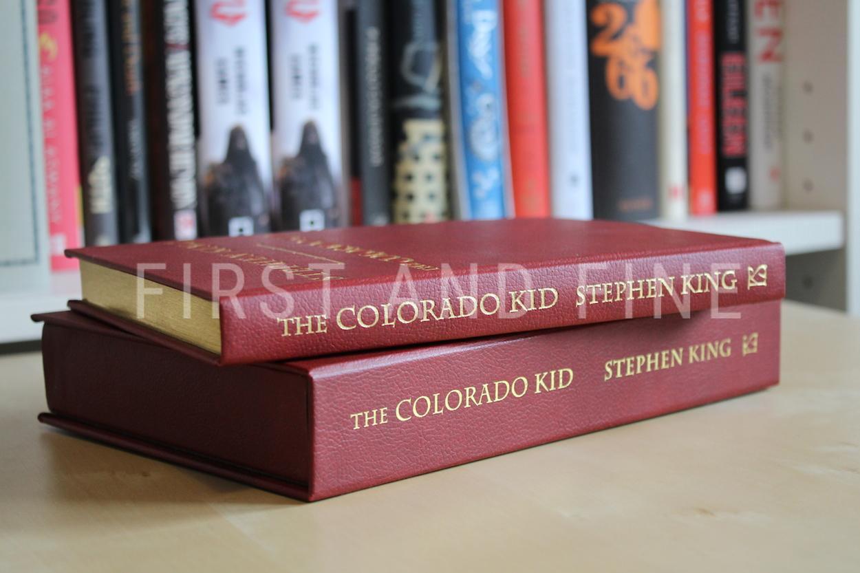 King, Stephen (2007) 'Colorado Kid', UK signed deluxe limited edition 1/33 with unique artist remarques - Image 13