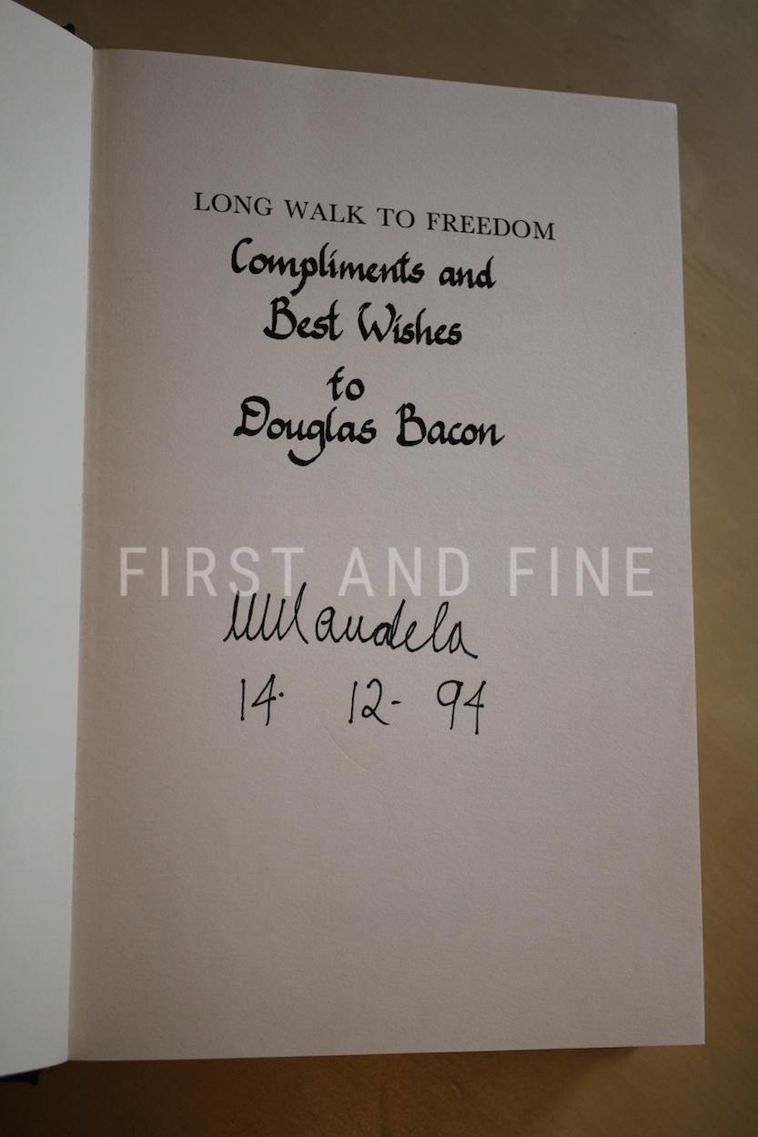 Mandela, Nelson (1994) 'Long Walk to Freedom', signed South African first edition - Image 2