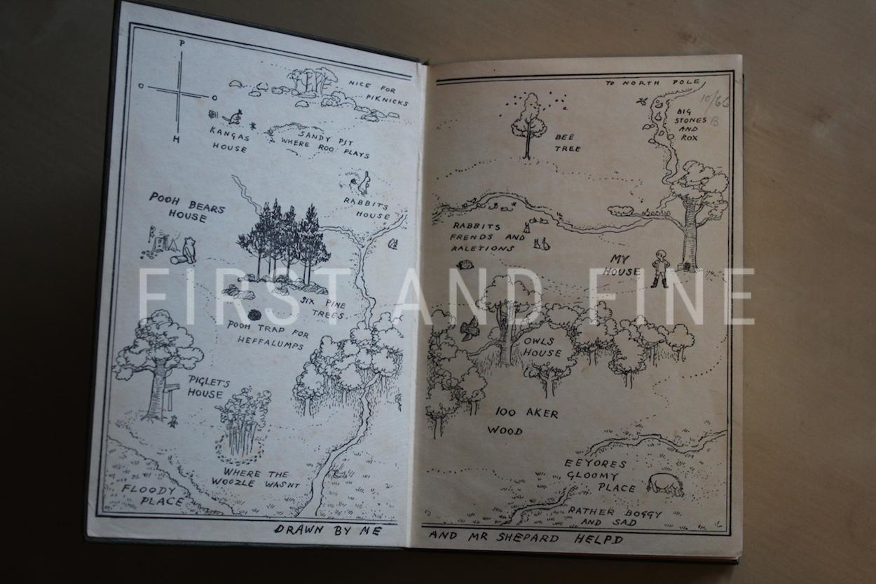 Milne, A.A. (1926) 'Winnie-the Pooh', UK first deluxe edition with signed letters - Image 6