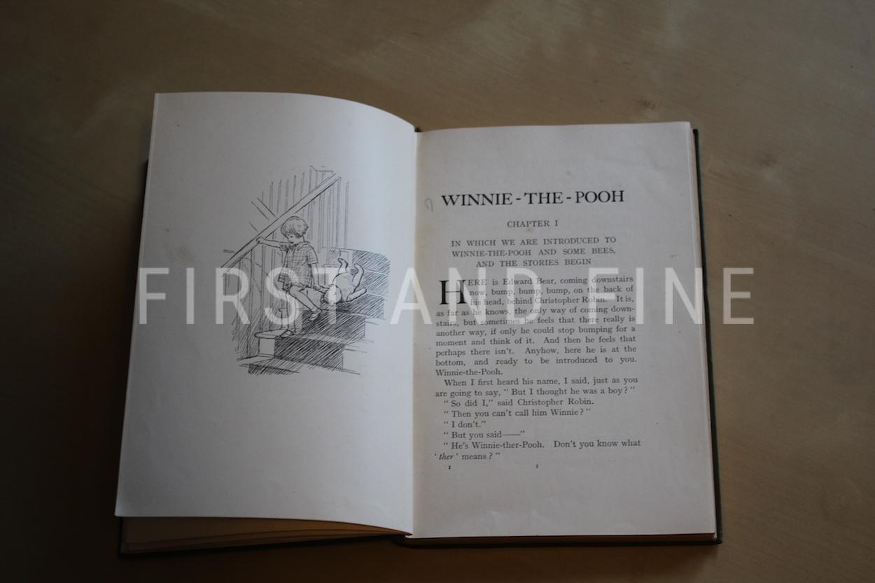 Milne, A.A. (1926) 'Winnie-the Pooh', UK first deluxe edition with signed letters - Image 8