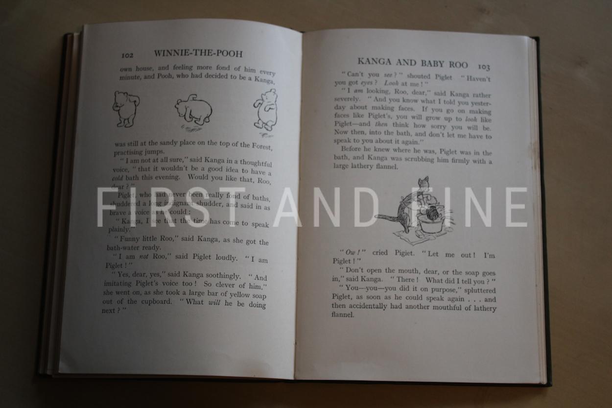 Milne, A.A. (1926) 'Winnie-the Pooh', UK first deluxe edition with signed letters - Image 7