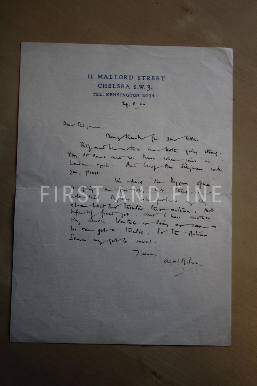 Milne, A.A. (1926) 'Winnie-the Pooh', UK first deluxe edition with signed letters - Image 15
