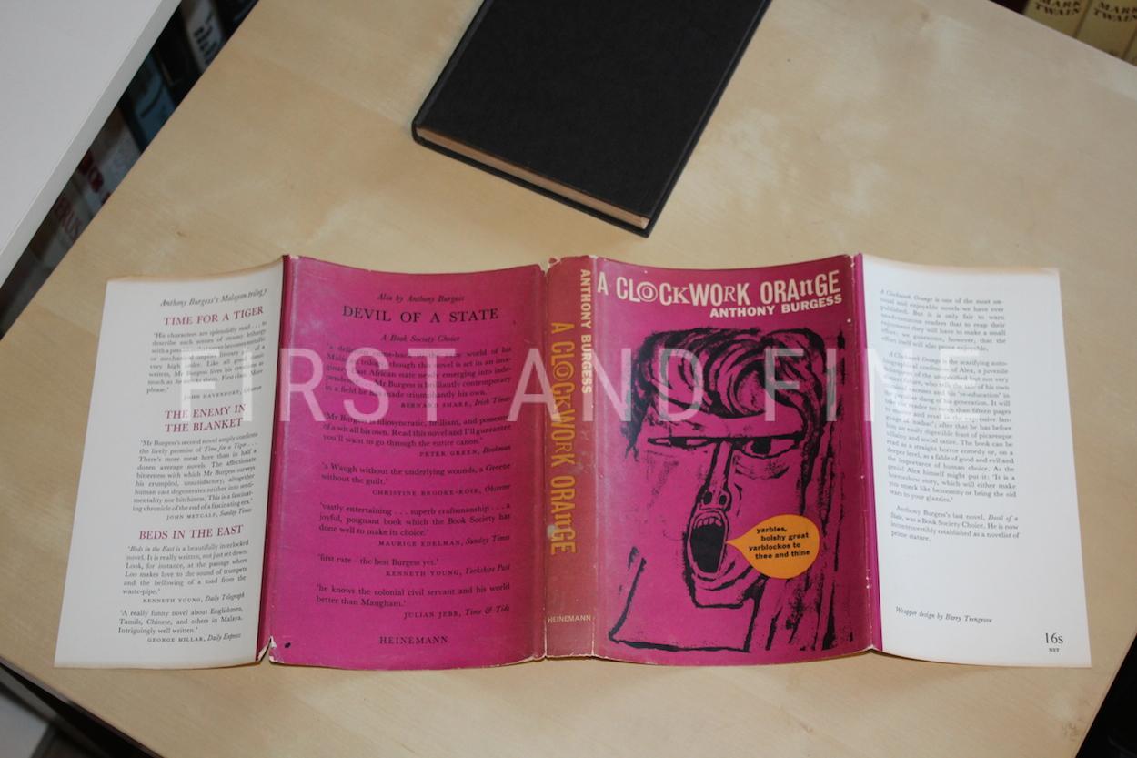 Burgess, Anthony (1962) 'A Clockwork Orange', UK first edition, first state - Image 10