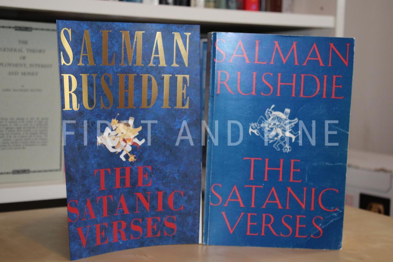 Rushdie, Salman (1988) 'Satanic Verses', UK signed proof with rare proof dust jacket - Image 9