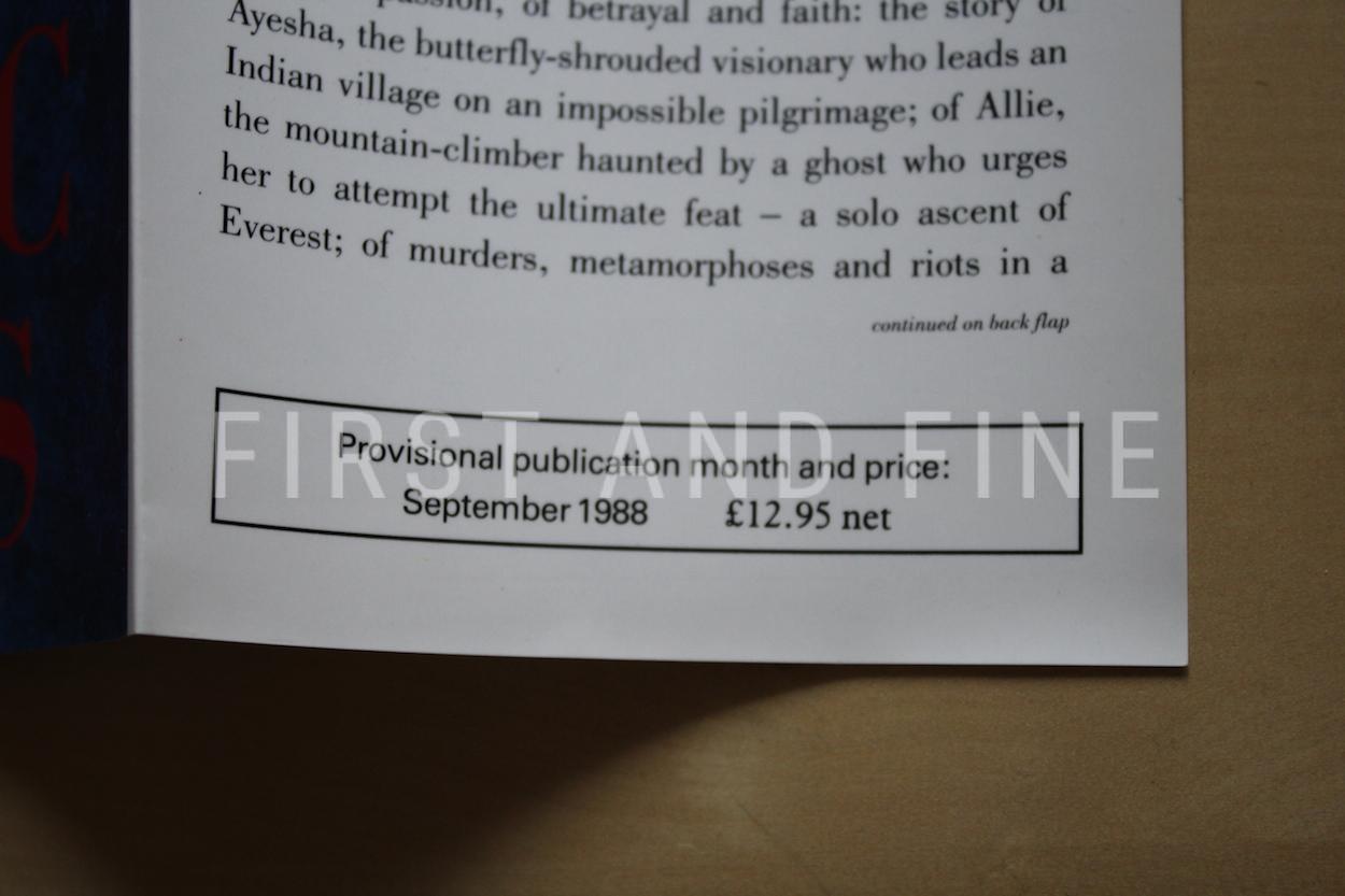 Rushdie, Salman (1988) 'Satanic Verses', UK signed proof with rare proof dust jacket - Image 11