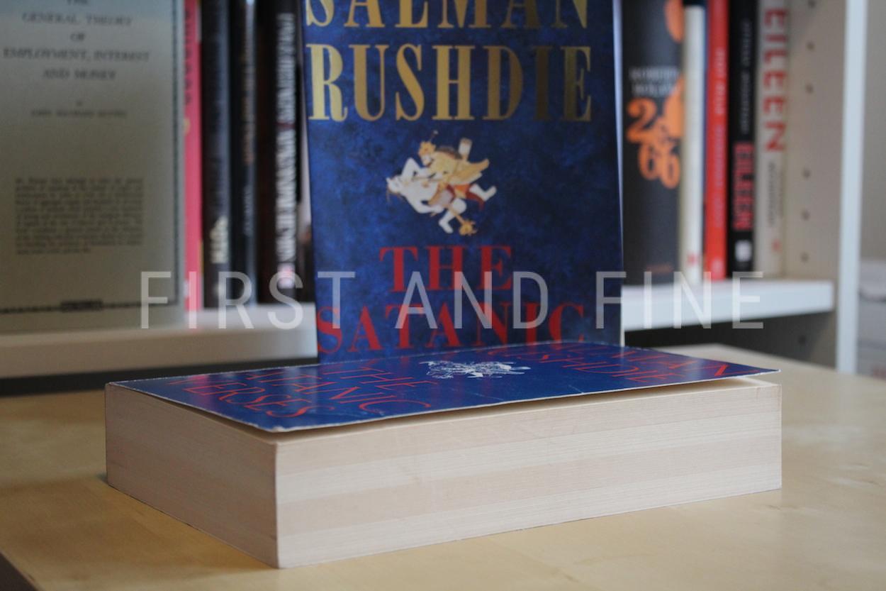 Rushdie, Salman (1988) 'Satanic Verses', UK signed proof with rare proof dust jacket - Image 5