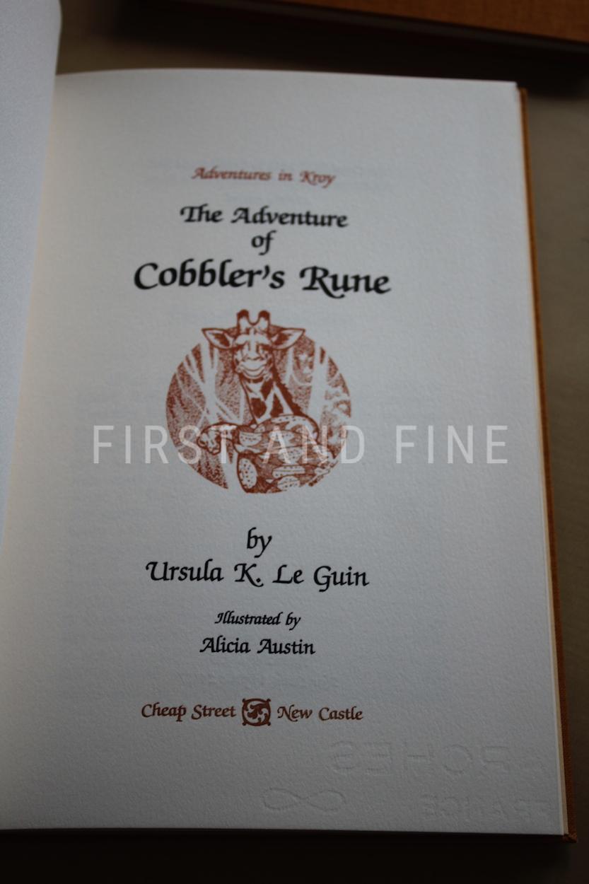 Le Guin, Ursula (1982, 1983) 'The Adventure of Cobbler's Rune' & 'Solomon Leviathan's Nine Hundred and Thirty-First Trip Around the World', signed limited editions - Image 6