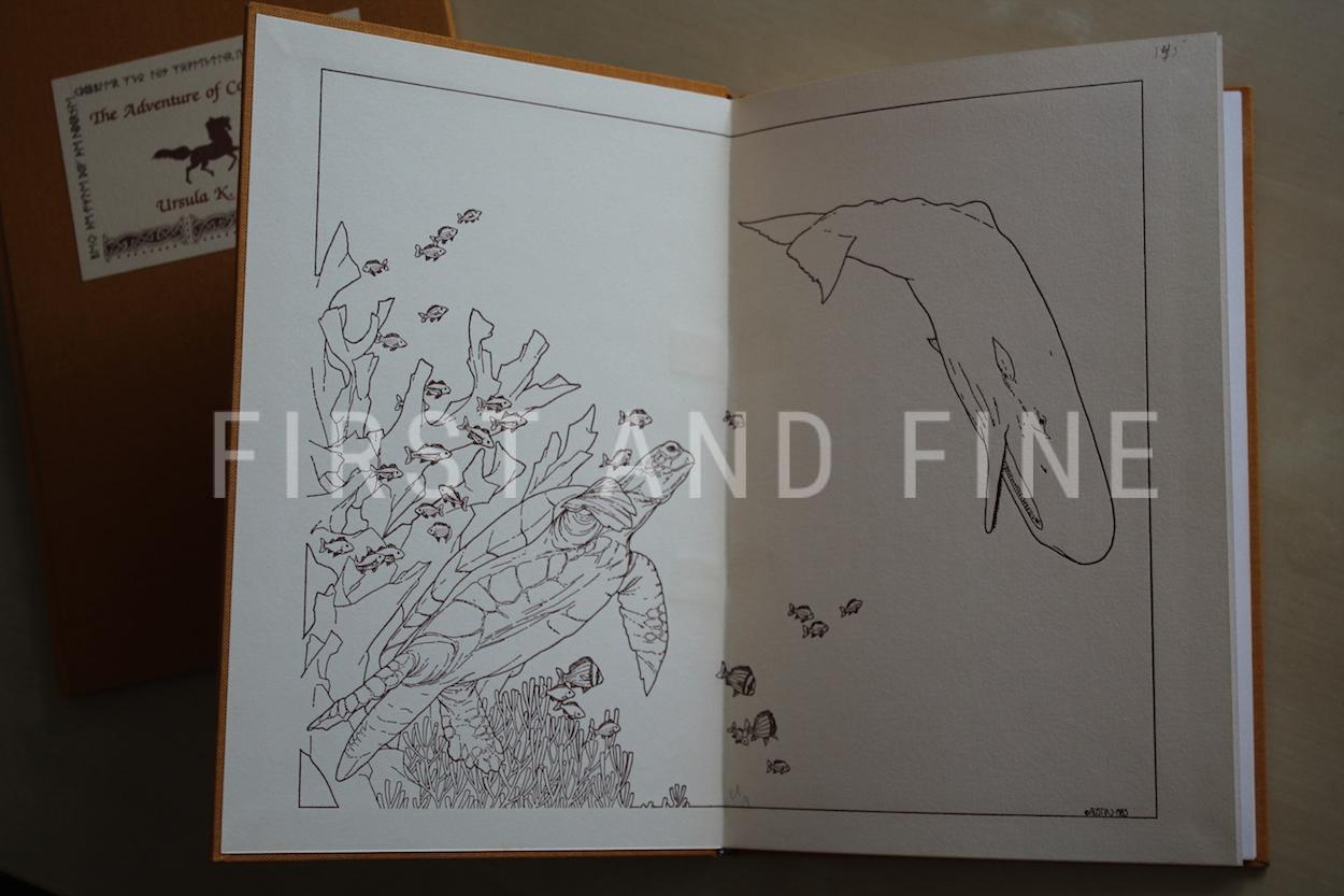 Le Guin, Ursula (1982, 1983) 'The Adventure of Cobbler's Rune' & 'Solomon Leviathan's Nine Hundred and Thirty-First Trip Around the World', signed limited editions - Image 9