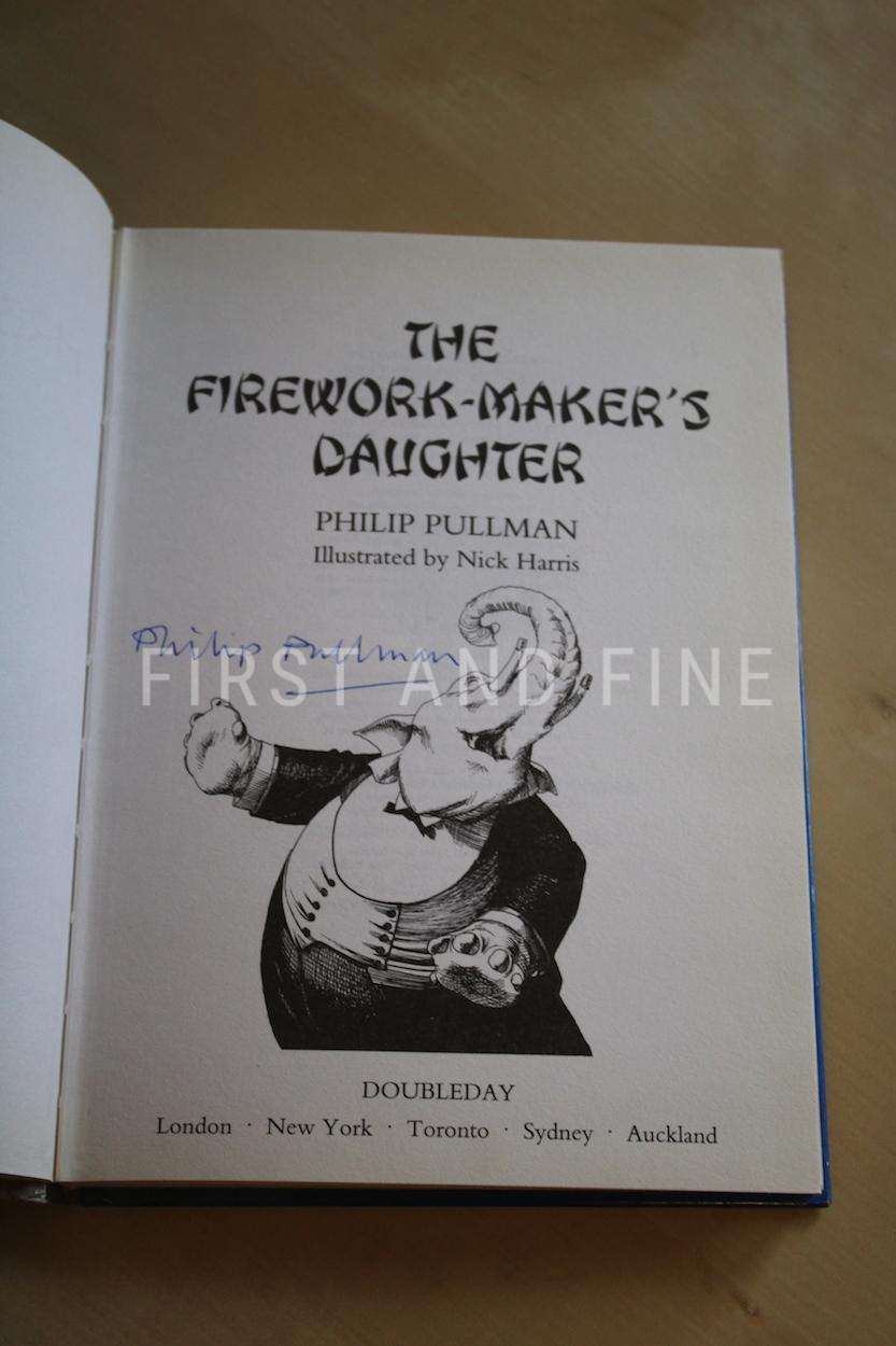 Pullman, Philip (1995) 'The Firework-Maker's Daughter', UK signed first edition - Image 2