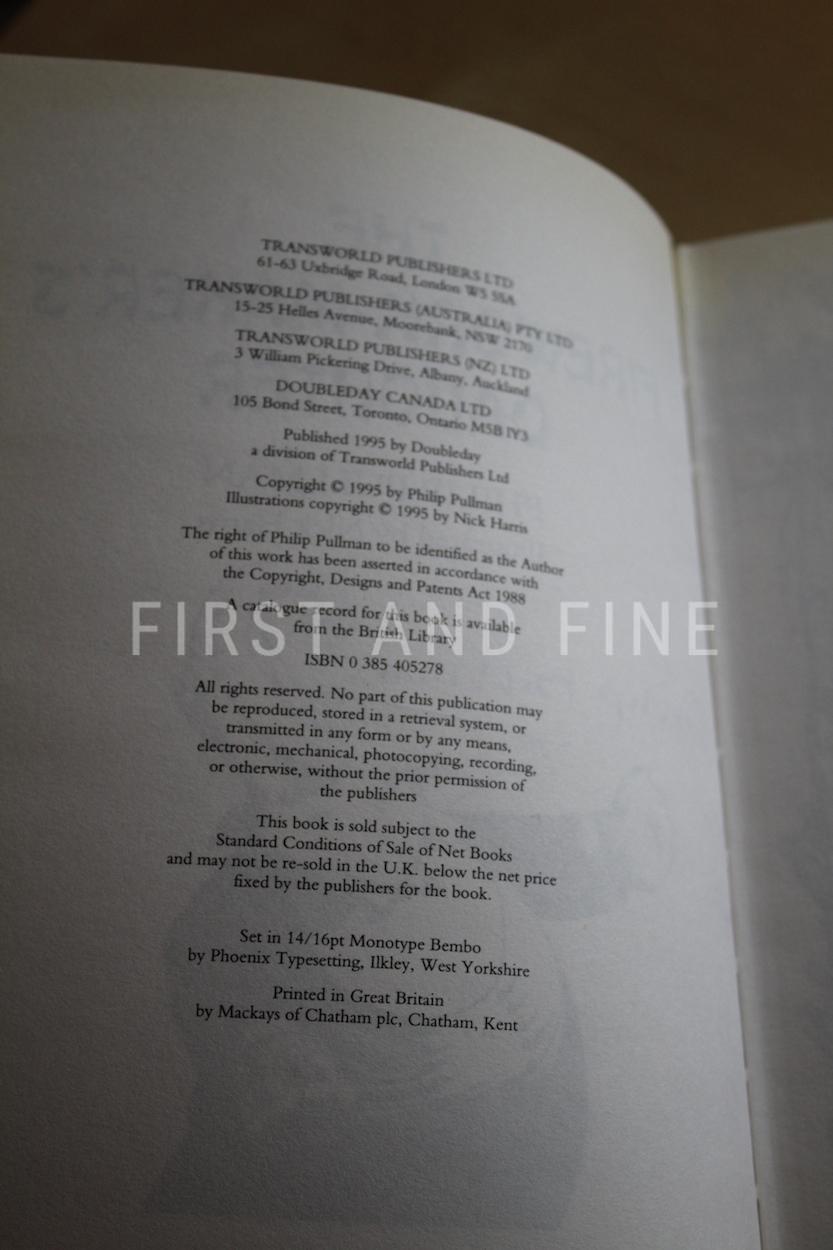 Pullman, Philip (1995) 'The Firework-Maker's Daughter', UK signed first edition - Image 3