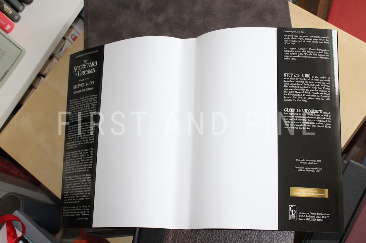 King, Stephen (2006 & 2010) 'Secretary of Dreams', signed deluxe lettered edition with matched letters - Image 20