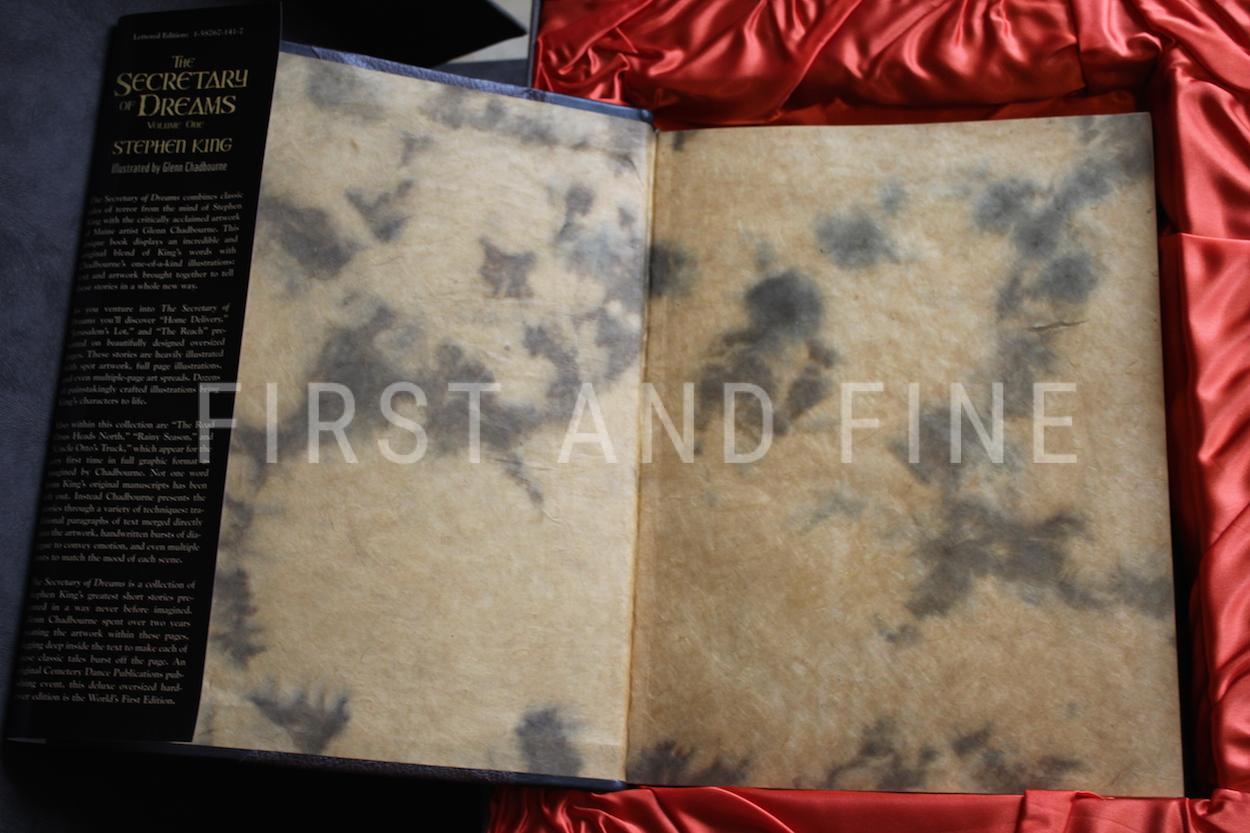 King, Stephen (2006 & 2010) 'Secretary of Dreams', signed deluxe lettered edition with matched letters - Image 15