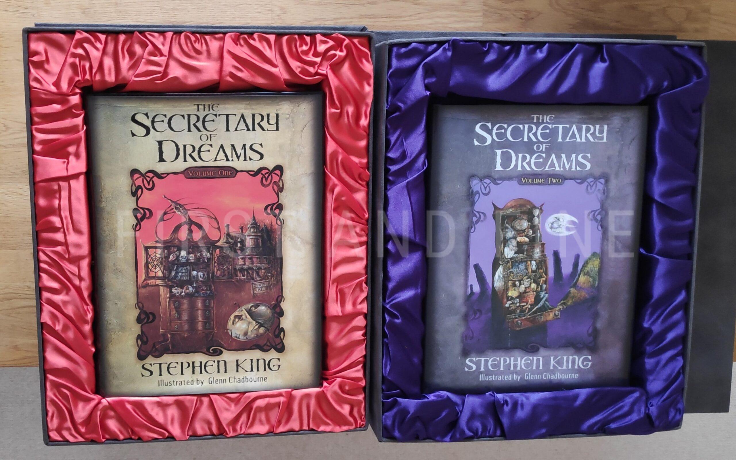 King, Stephen (2006 & 2010) 'Secretary of Dreams', signed deluxe lettered edition with matched letters - Image 4