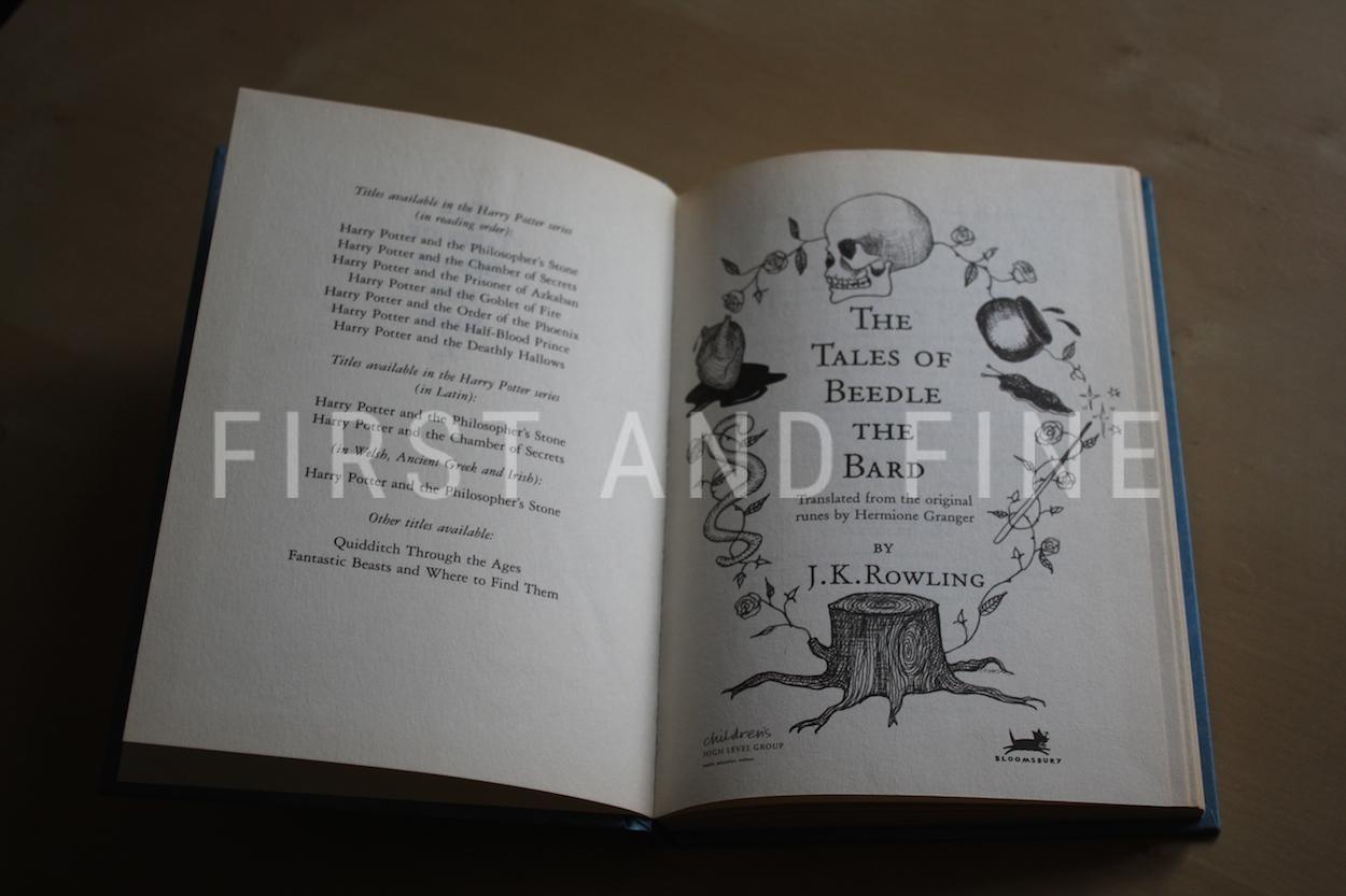 Rowling, J.K. (2008) 'The Tales of Beedle the Bard', UK signed first edition - Image 4