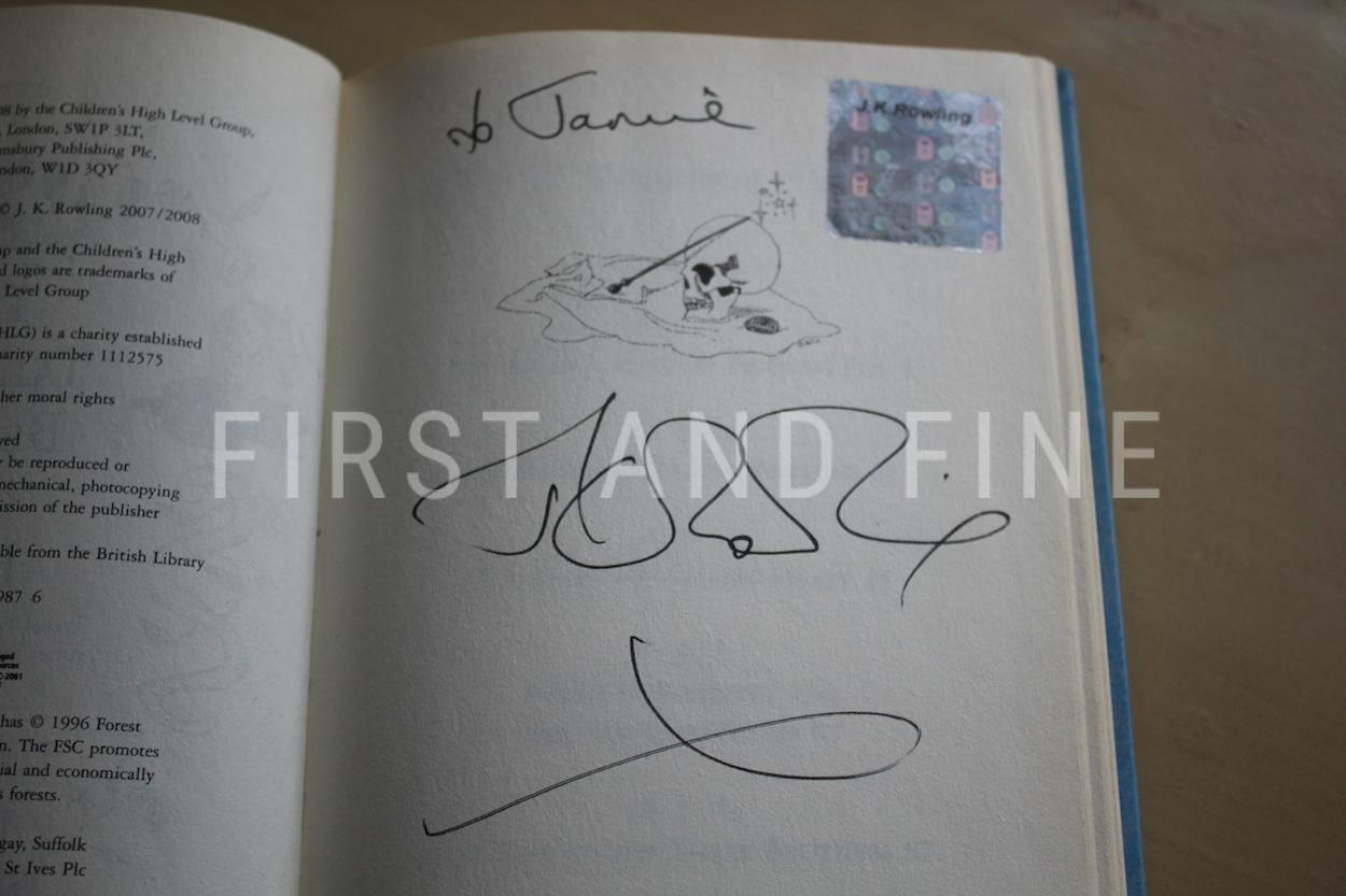 Rowling, J.K. (2008) 'The Tales of Beedle the Bard', UK signed first edition - Image 2