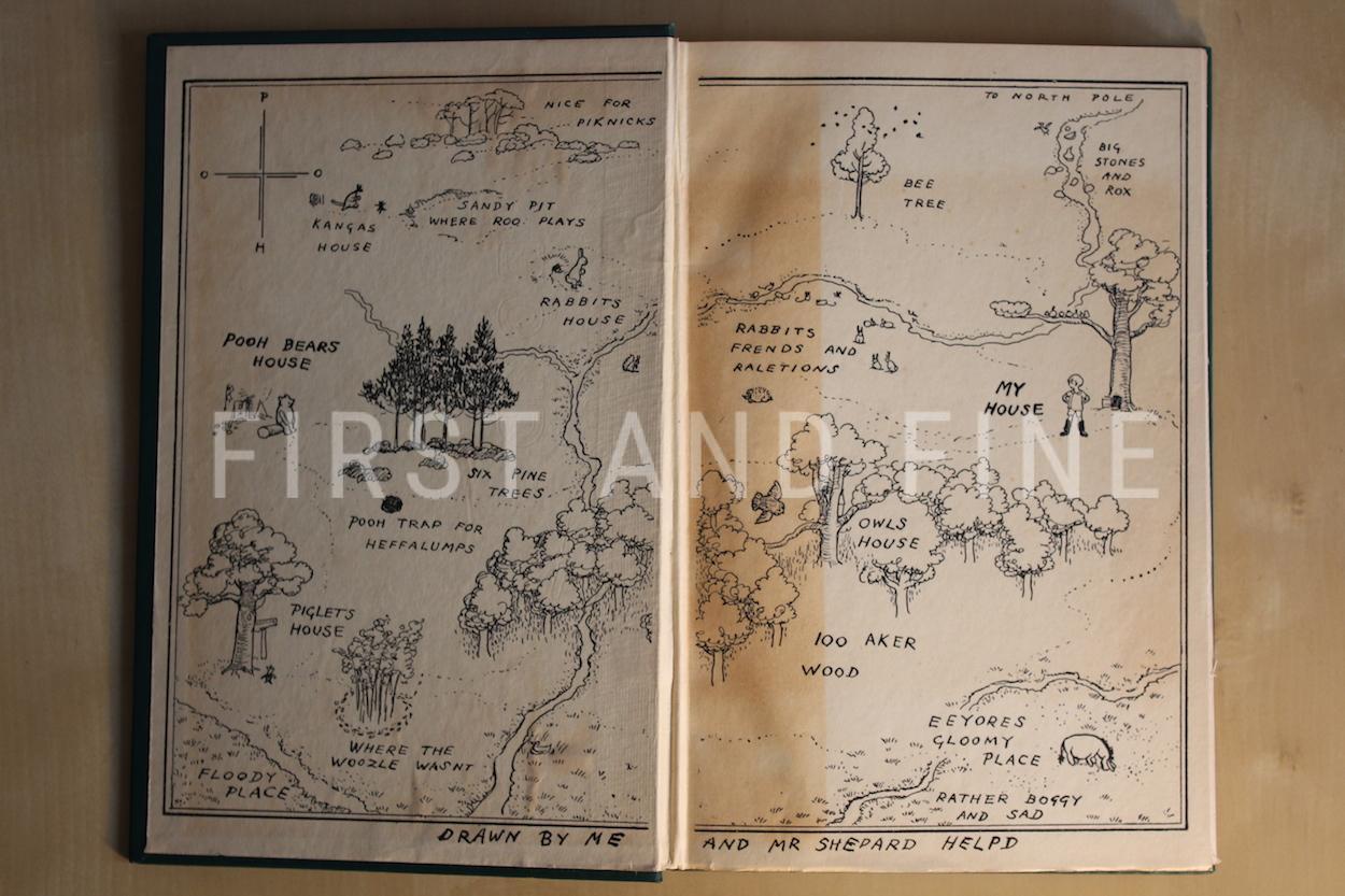 Milne, A.A. (1926) 'Winnie-the-Pooh', UK first edition in first state dust jacket and signed original letter - Image 14