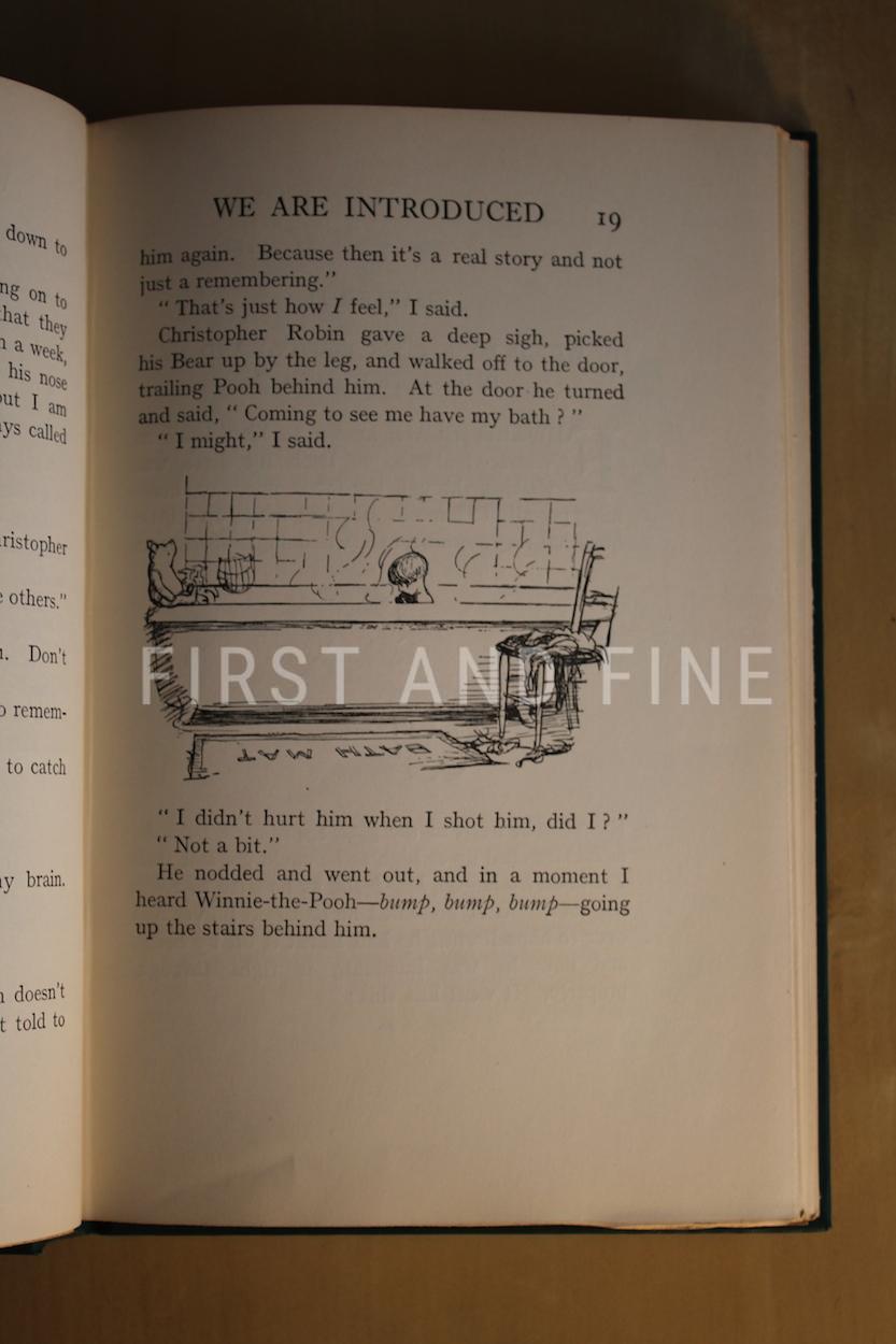 Milne, A.A. (1926) 'Winnie-the-Pooh', UK first edition in first state dust jacket and signed original letter - Image 17