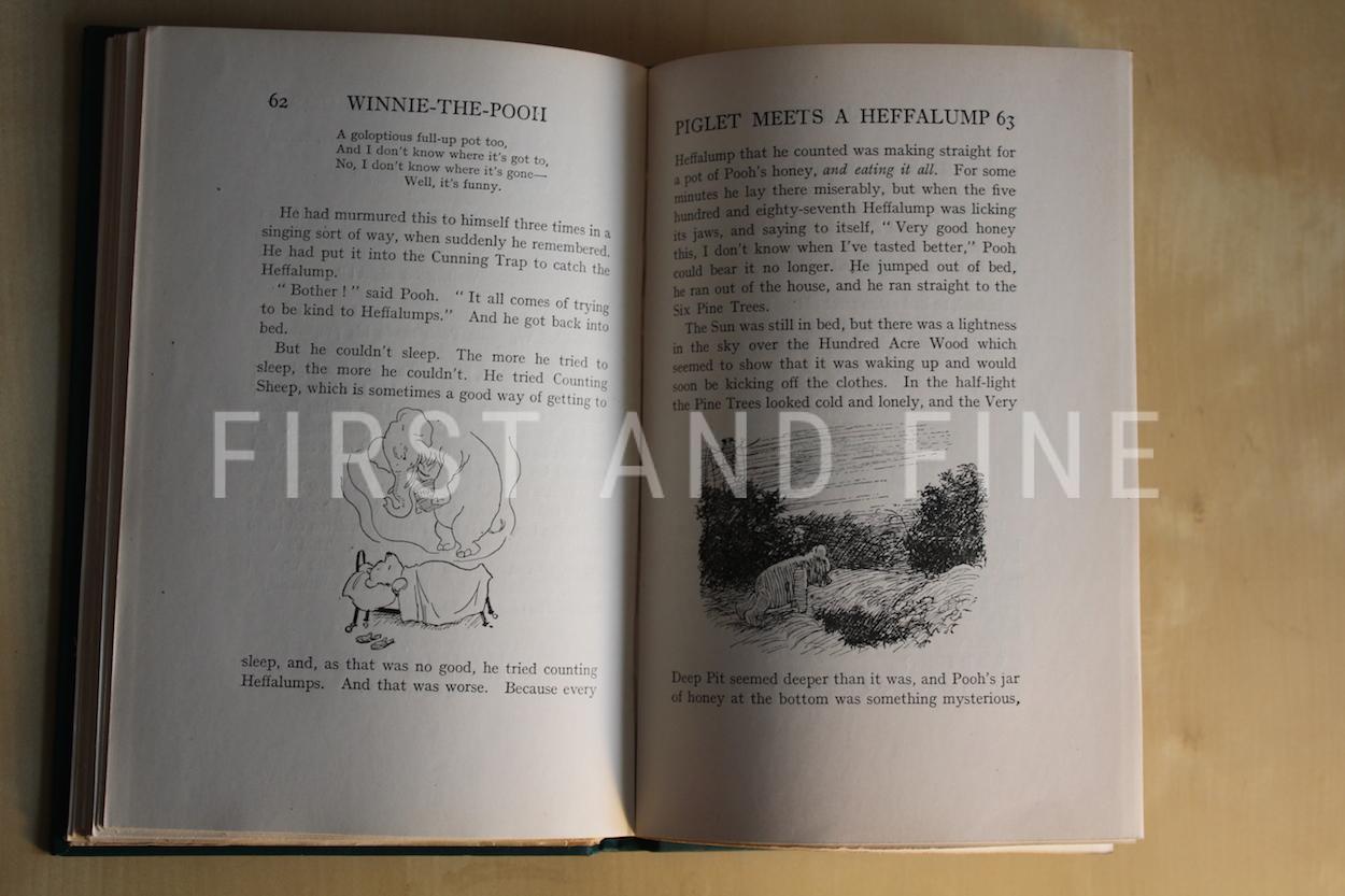 Milne, A.A. (1926) 'Winnie-the-Pooh', UK first edition in first state dust jacket and signed original letter - Image 19