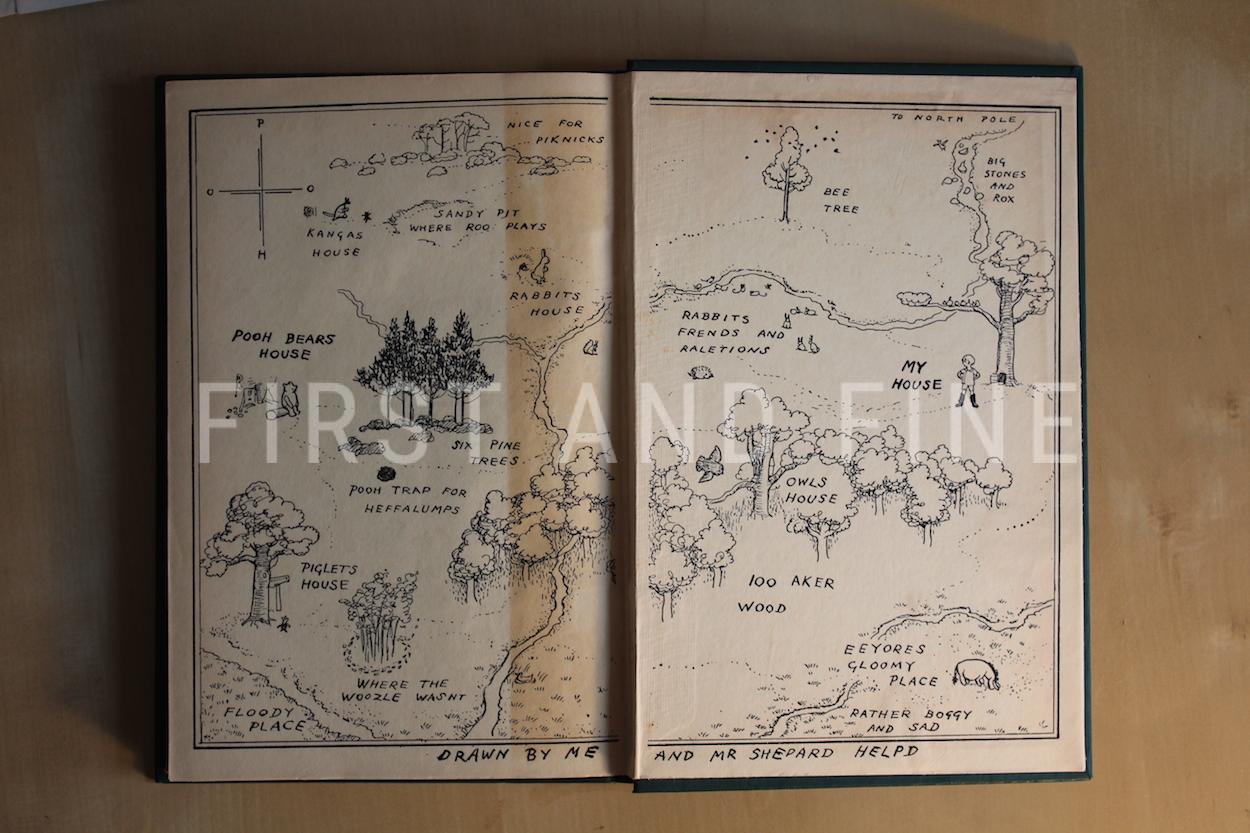 Milne, A.A. (1926) 'Winnie-the-Pooh', UK first edition in first state dust jacket and signed original letter - Image 15