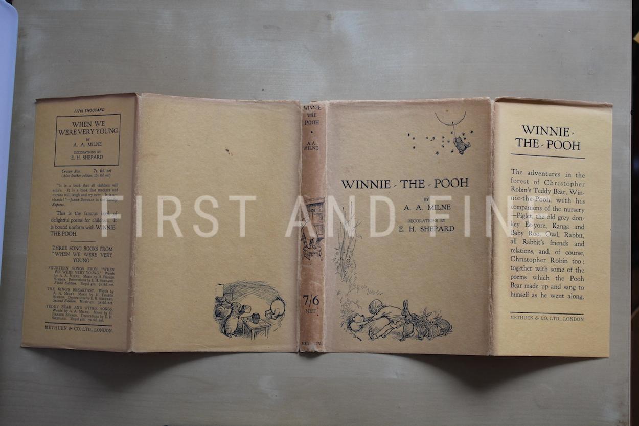Milne, A.A. (1926) 'Winnie-the-Pooh', UK first edition in first state dust jacket and signed original letter - Image 20