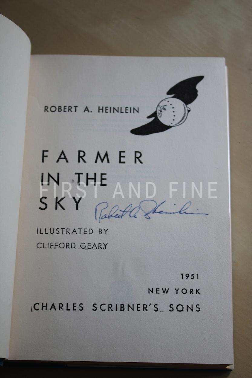 Heinlein, Robert (1950) 'Farmer in the Sky', US signed first edition - Image 2