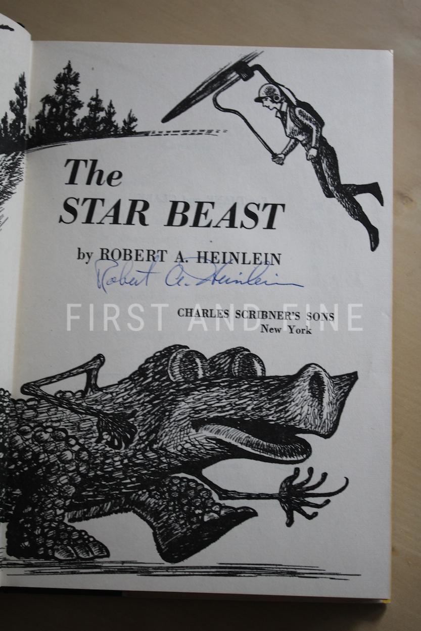 Heinlein, Robert (1954) 'The Star Beast', US signed first edition - Image 2