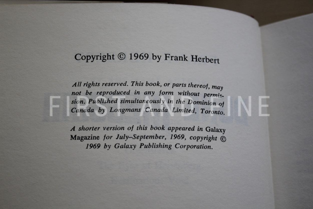 Herbert, Frank (1966-1976) 'Dune'; 'Dune Messiah'; 'Children of Dune', all first editions of the original Dune trilogy - Image 6