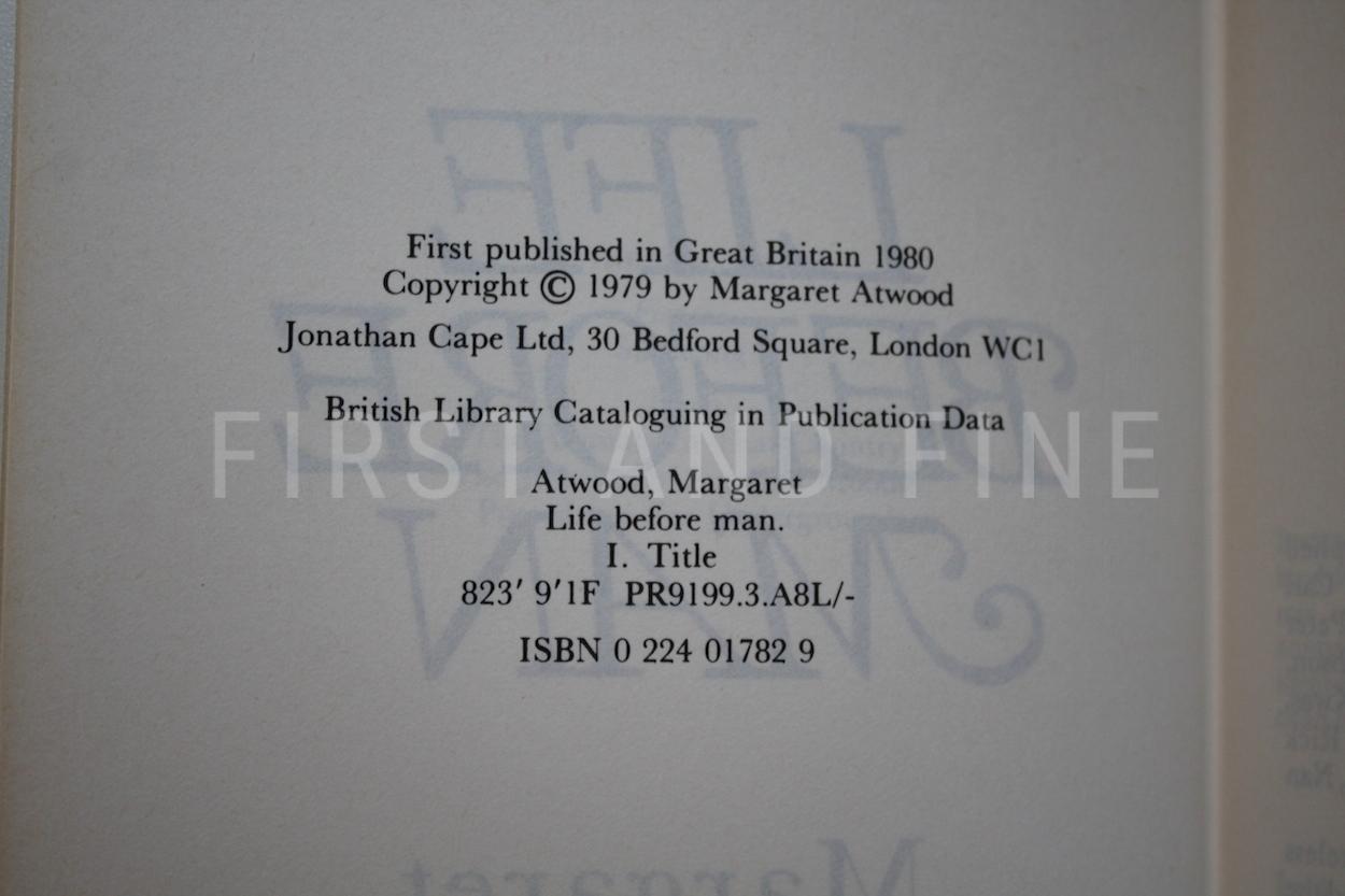 Atwood, Margaret (1980) 'Life Before Man', UK signed and inscribed first edition - Image 3