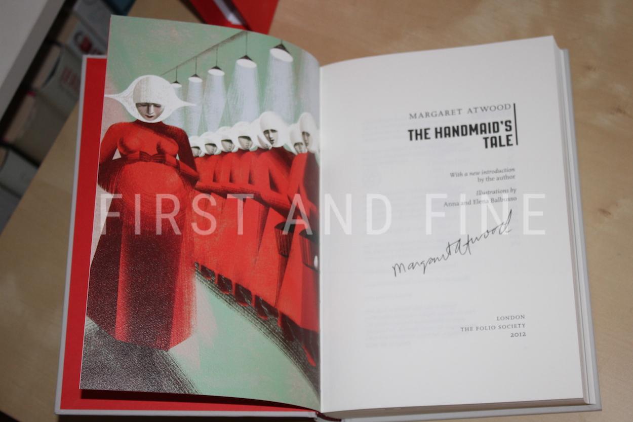 Maragret Atwood (2012) 'The Handmaid's Tale', signed illustrated Folio Society edition - Image 10