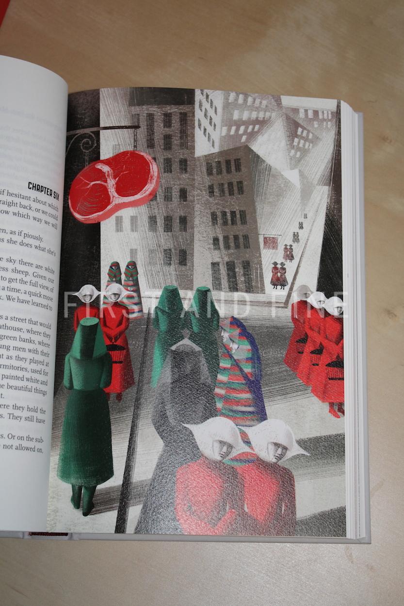 Maragret Atwood (2012) 'The Handmaid's Tale', signed illustrated Folio Society edition - Image 16
