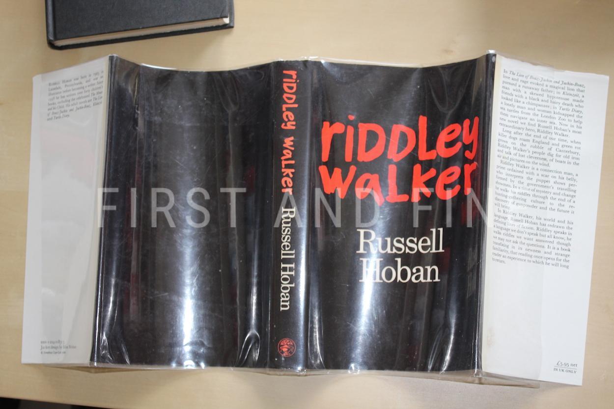 Hoban, Russell (1980) 'Riddley Walker', UK first edition and uncorrected proof - Image 8