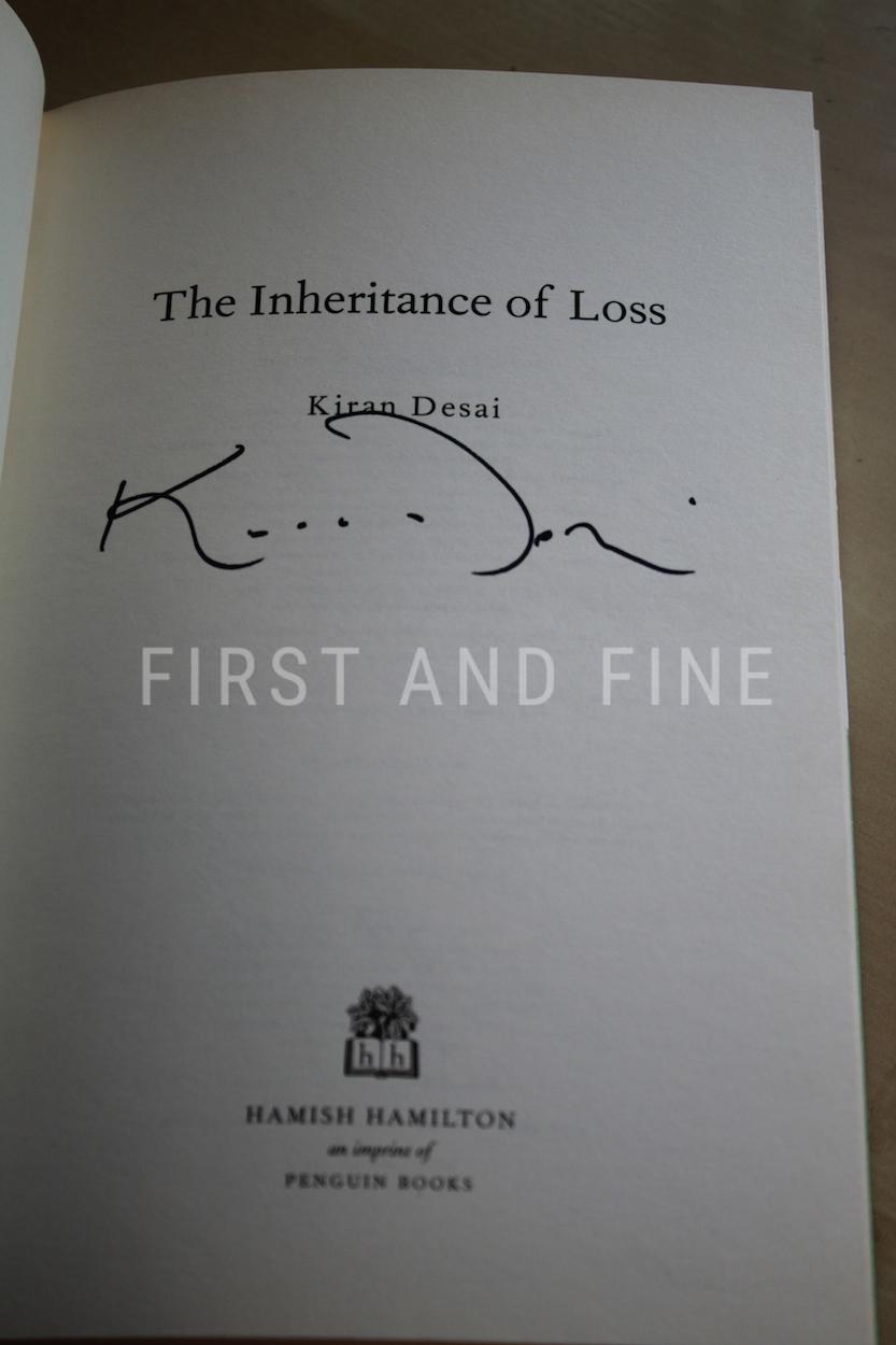 Desai, Kiran (2006) 'The Inheritance of Loss', UK signed first edition - Image 2