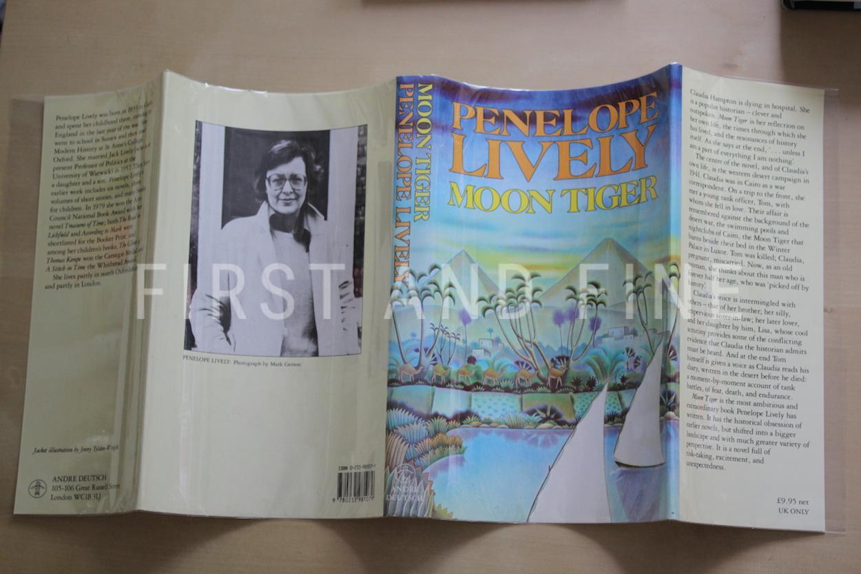 Lively, Penelope (1987) 'Moon Tiger', UK signed first edition - Image 9