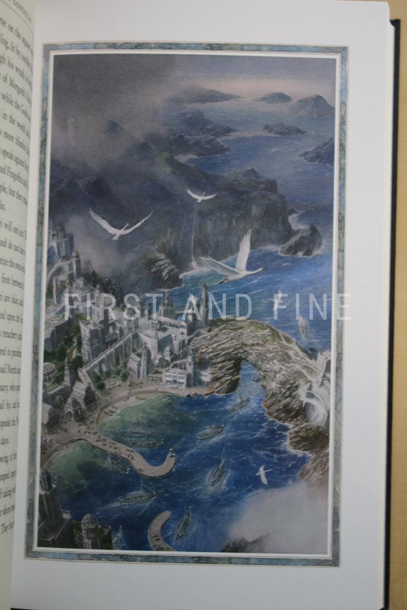 Tolkien, J.R.R.; Tolkien, Christopher (ed); Lee, Alan (illustrator) (2018) 'The Fall of Gondolin', UK signed first edition - Image 7