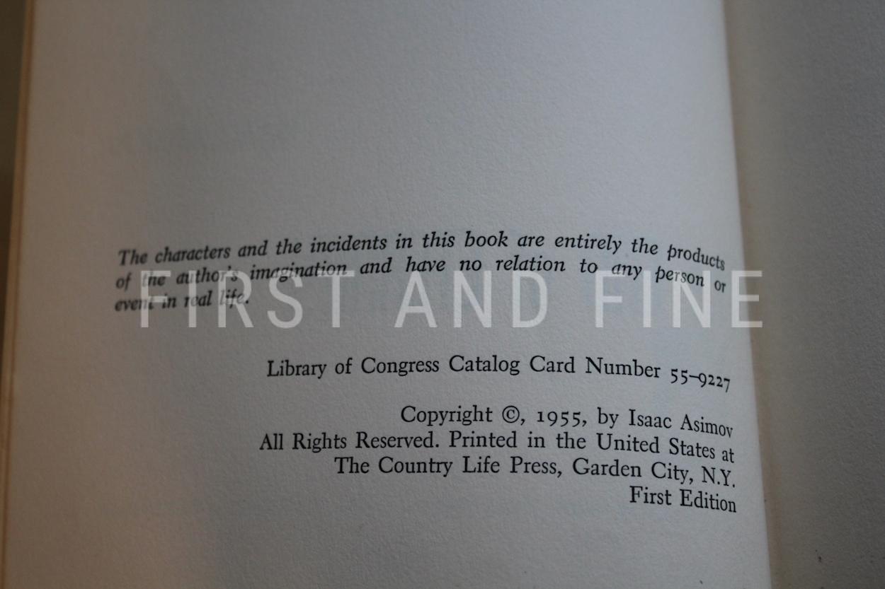 Asimov, Isaac (1955) 'The End of Eternity', US signed first edition - Image 3