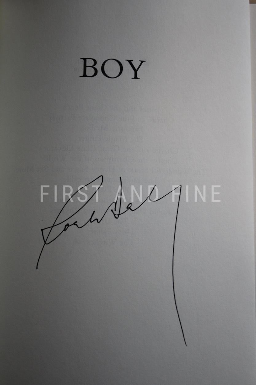 Dahl, Roald (1984) 'Boy', US signed first edition - Image 2