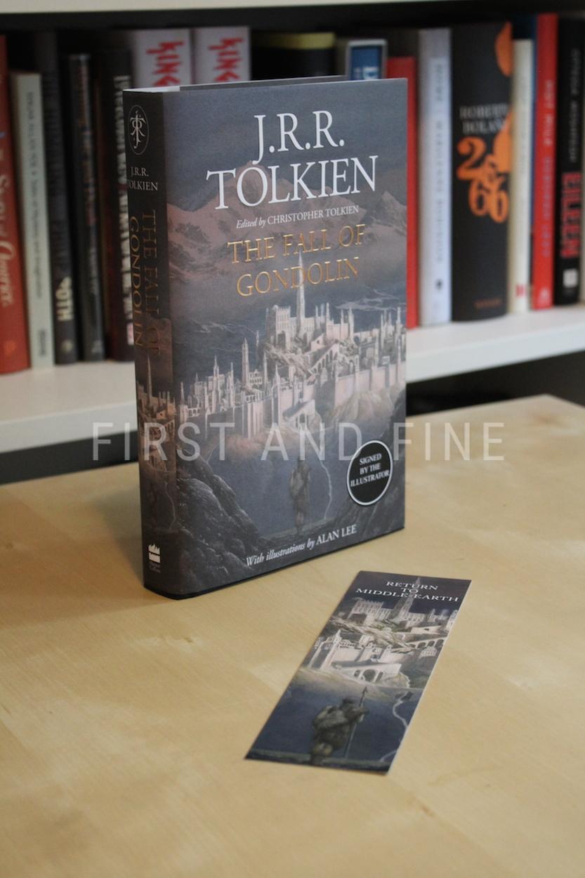 Tolkien, J.R.R.; Tolkien, Christopher (ed); Lee, Alan (illustrator) (2018) 'The Fall of Gondolin', UK signed first edition