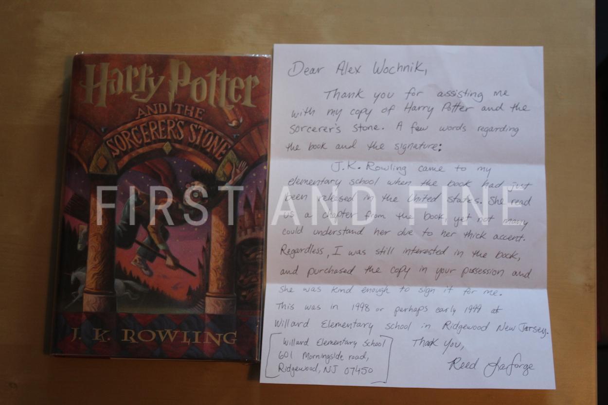 Rowling, J.K. (1998) 'Harry Potter and the Sorcerer's Stone', US signed first edition, second printing - Image 2