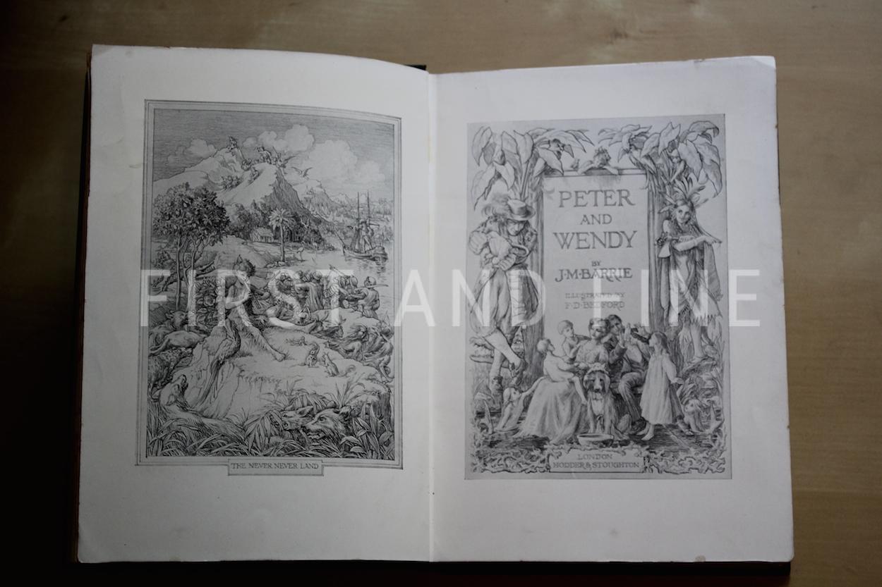 Barrie, J.M. (1906 and 1911) 'Peter Pan in Kensington Gardens' first edition; and 'Peter and Wendy' first edition, plus signature - Image 10