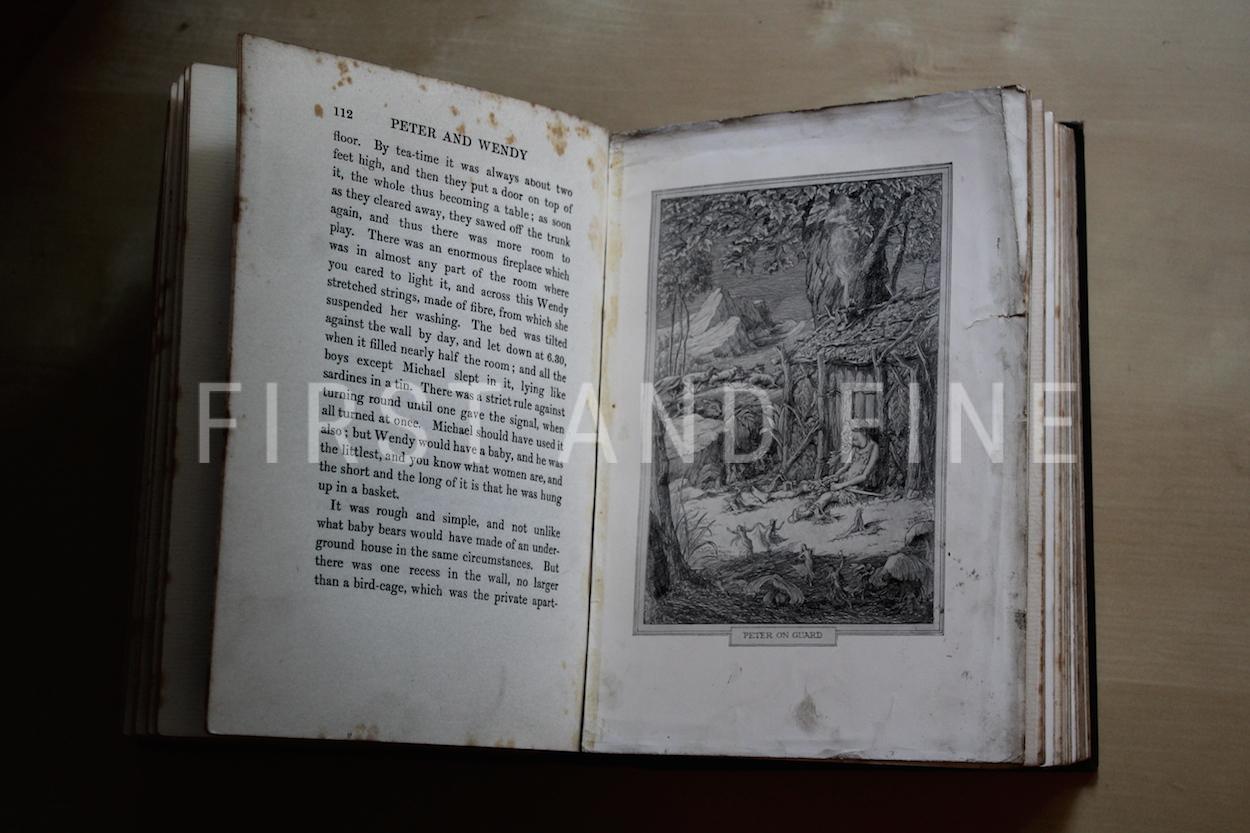 Barrie, J.M. (1906 and 1911) 'Peter Pan in Kensington Gardens' first edition; and 'Peter and Wendy' first edition, plus signature - Image 15