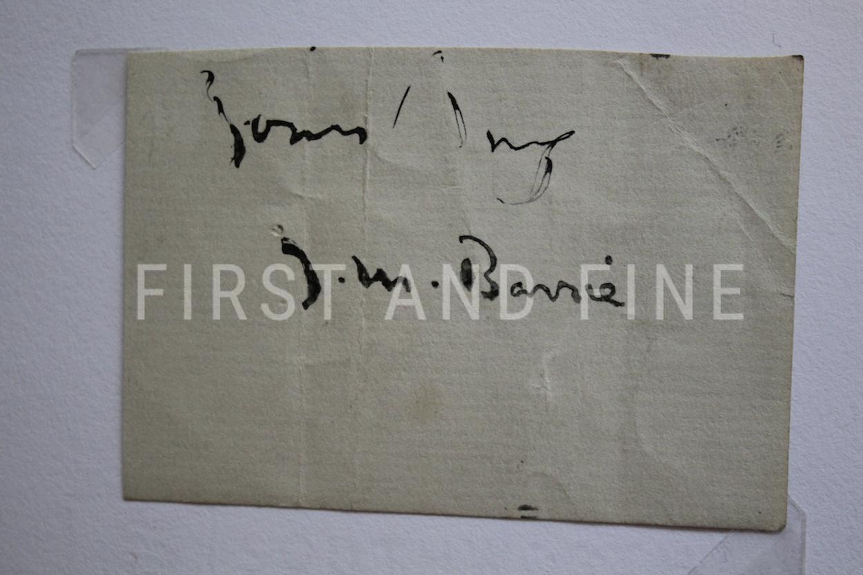 Barrie, J.M. (1906 and 1911) 'Peter Pan in Kensington Gardens' first edition; and 'Peter and Wendy' first edition, plus signature - Image 4