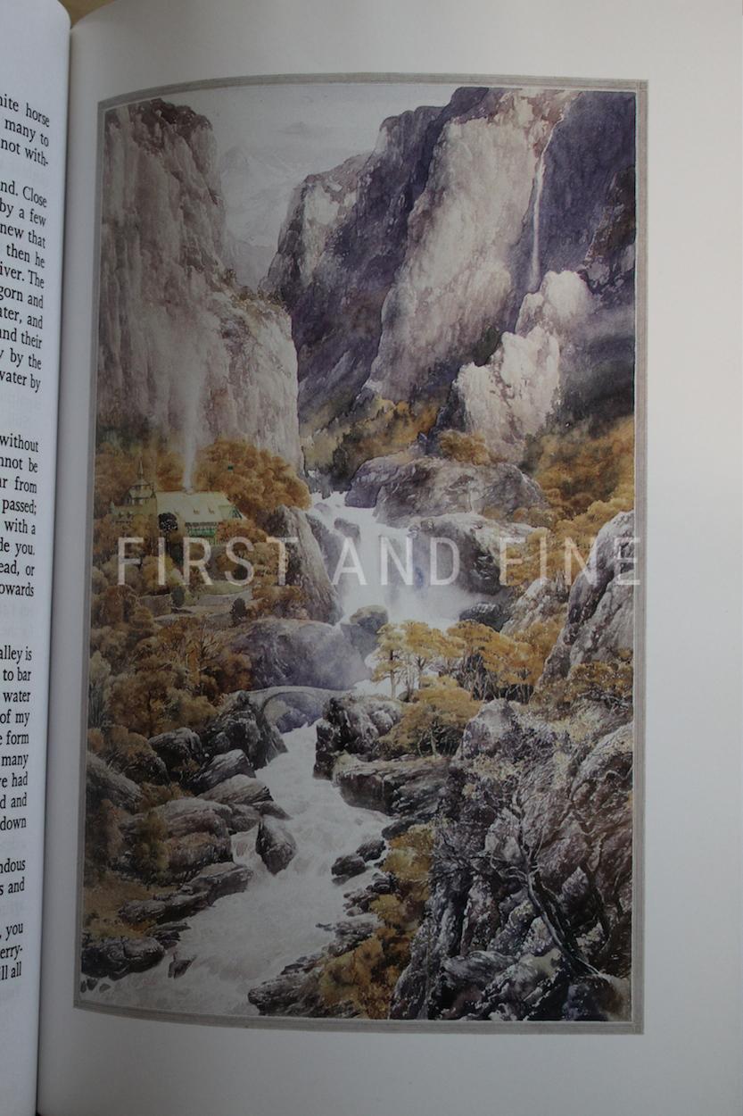 Tolkien, J.R.R.; Lee, Alan (illustr.) (1992) 'The Lord of the Rings', first edition set in three volumes, all signed by Alan Lee - Image 25