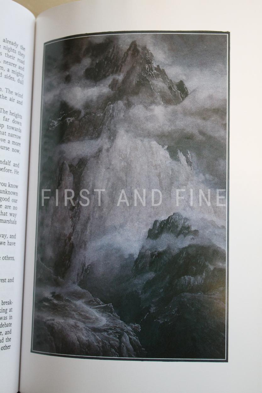 Tolkien, J.R.R.; Lee, Alan (illustr.) (1992) 'The Lord of the Rings', first edition set in three volumes, all signed by Alan Lee - Image 26
