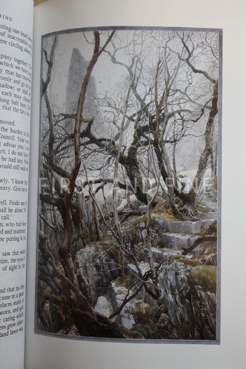 Tolkien, J.R.R.; Lee, Alan (illustr.) (1992) 'The Lord of the Rings', first edition set in three volumes, all signed by Alan Lee - Image 28
