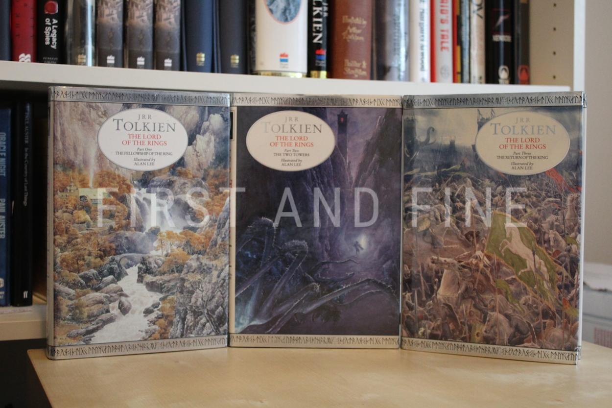 Tolkien, J.R.R.; Lee, Alan (illustr.) (1992) 'The Lord of the Rings', first edition set in three volumes, all signed by Alan Lee - Image 12