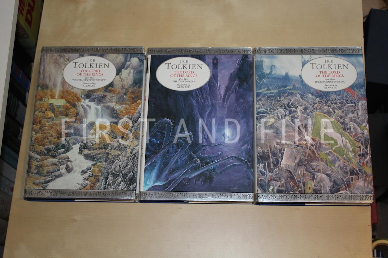 Tolkien, J.R.R.; Lee, Alan (illustr.) (1992) 'The Lord of the Rings', first edition set in three volumes, all signed by Alan Lee - Image 13