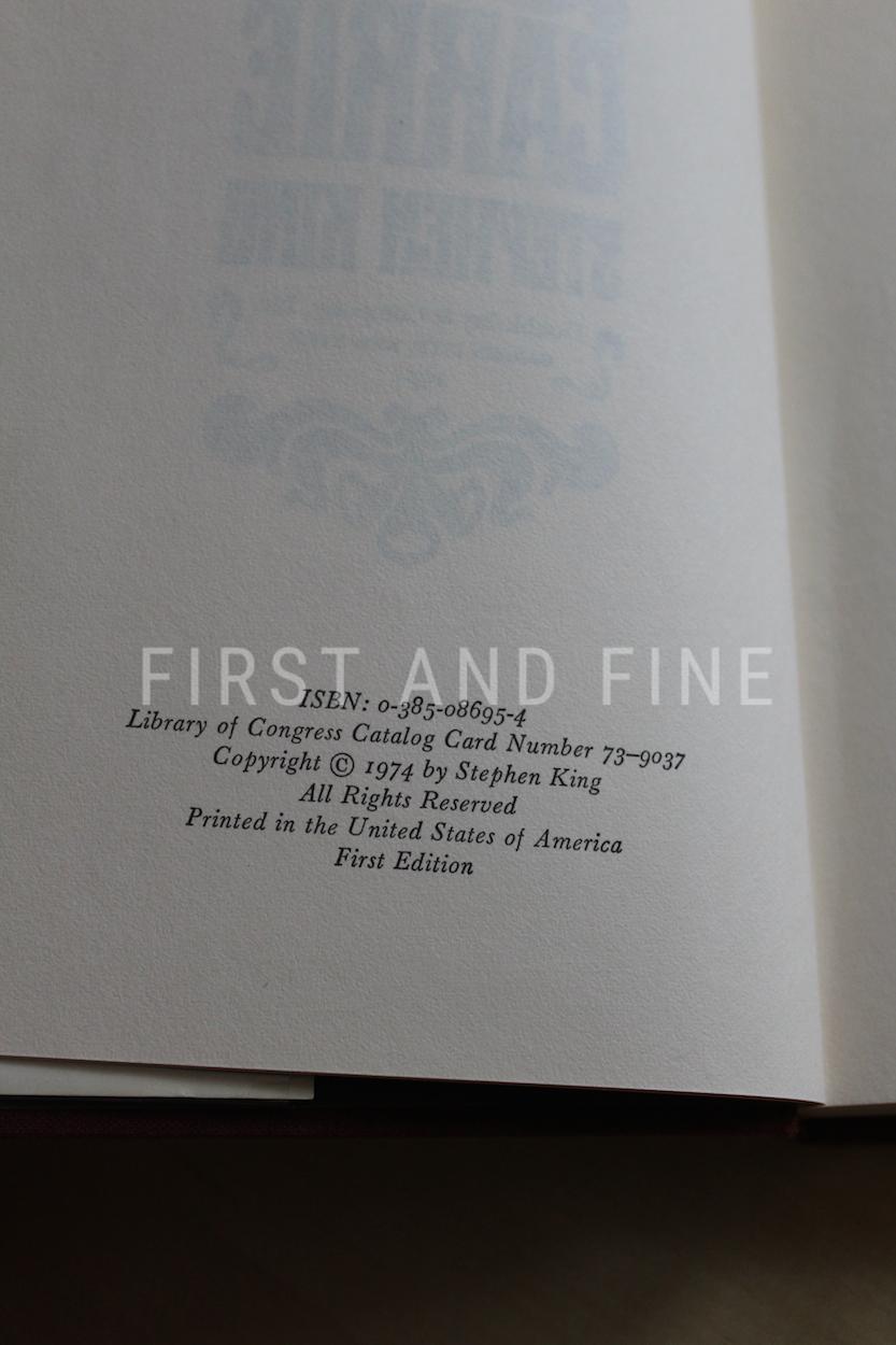King, Stephen (1974) 'Carrie', US first edition - Image 2