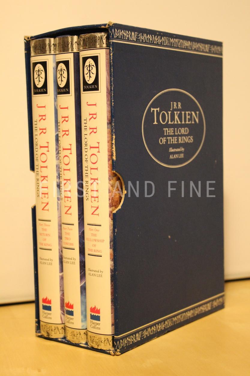 Tolkien, J.R.R.; Lee, Alan (illustr.) (1992) 'The Lord of the Rings', first edition set in three volumes, all signed by Alan Lee