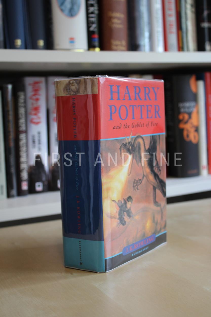 Rowling, J.K. (2000) 'Harry Potter and the Goblet of Fire', UK signed first edition printed by Omnia