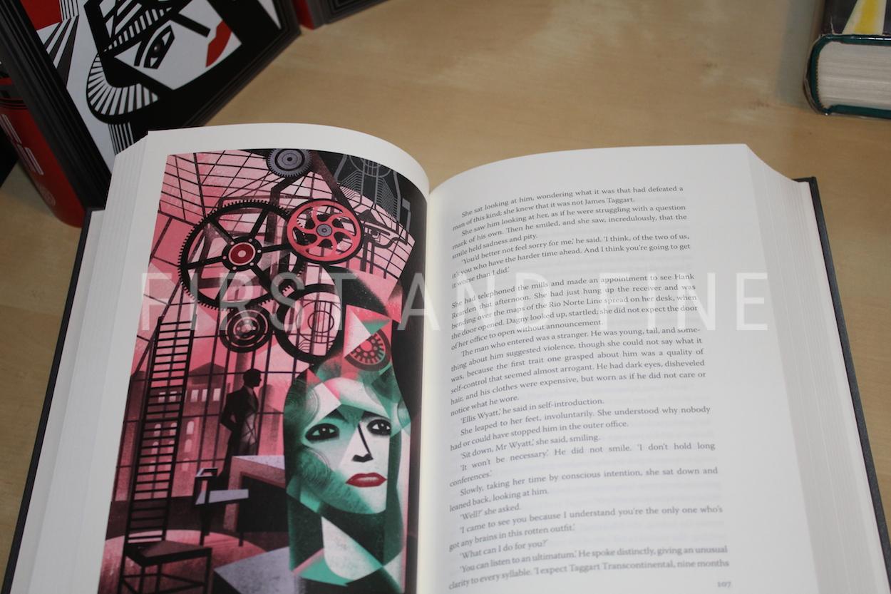 Ayn Rand (1957) 'Atlas Shrugged', US first edition + Folio Society illustrated edition - Image 6